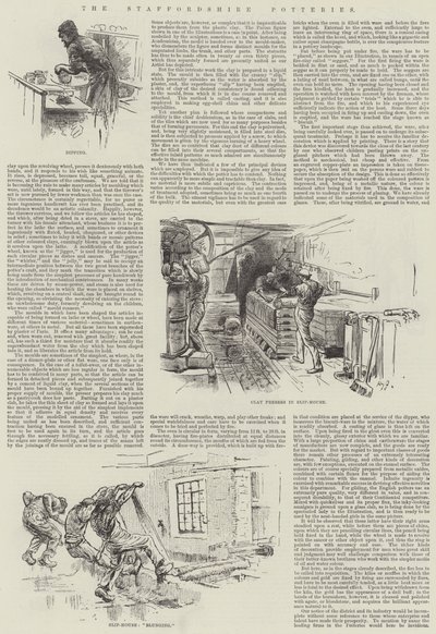 Les poteries du Staffordshire - Harry Furniss